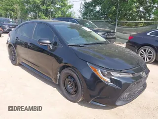 2021 Toyota Corolla L with VIN JTDDPMAE3MJ147430, listed as a IAAI auction lot 41954341 with 77,702 mi miles. Bid and sale history available at carsss.com. Image 1.