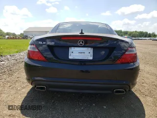 2015 Mercedes-Benz SLK-Class SLK 350 with VIN WDDPK5HA0FF110366, listed as a Copart auction lot 55655064 with 45,317 mi miles and Salvage Title. Bid and sale history available at carsss.com. Image 6.