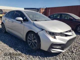 2021 Toyota Corolla SE with VIN 5YFS4MCE6MP090407, listed as a Copart auction lot 45855575 with 0 mi miles and Salvage Title. Bid and sale history available at carsss.com. Image 4.