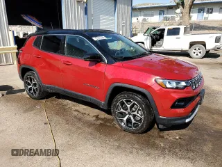 2025 Jeep Compass Limited with VIN 3C4NJDCN2ST513905, listed as a Copart auction lot 64436925 with 16,811 mi miles and Clean title. Bid and sale history available at DreamBid. Image 4.