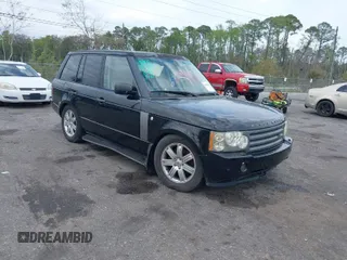 2006 Land Rover Range Rover HSE with VIN SALME15476A224382, listed as a IAAI auction lot 41820332 with 215,667 mi miles. Bid and sale history available at carsss.com. Image 1.
