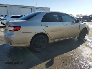 2011 Toyota Corolla L with VIN JTDBU4EE7B9135662, listed as a Copart auction lot 48687015 with 206,102 mi miles and Salvage Title. Bid and sale history available at carsss.com. Image 3.