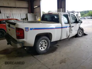 2011 Chevrolet Silverado 1500 Work Truck with VIN 1GCRKPE34BZ148633, listed as a Copart auction lot 62725224 with Not Provided miles and Salvage Title. Bid and sale history available at DreamBid. Image 3.
