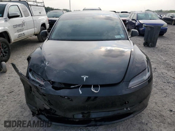 2025 Tesla Model 3 Long Range с VIN 5YJ3E1EB7SF900896, выставлен на аукционе Copart как лот 60446345 с пробегом 5 040 миль миль и Списание • Salvage title. История ставок и продаж доступна на DreamBid. Изображение 5.