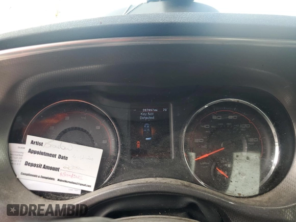 2012 Dodge Charger SXT with VIN 2C3CDXJG6CH184015, listed as a Copart auction lot 59302064 with 207,997 mi miles and Salvage Title. Bid and sale history available at carsss.com. Image 9.