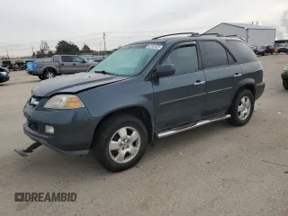 2006 Acura MDX Touring with VIN 2HNYD18696H500498, listed as a Copart auction lot 47762425 with 174,960 mi miles and Salvage Title. Bid and sale history available at carsss.com. Image 1.