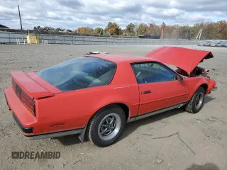 1987 Pontiac Firebird with VIN 1G2FS21H2HN234955, listed as a Copart auction lot 83531684 with Not provided miles and Salvage title. Bid and sale history available at DreamBid. Image 3.