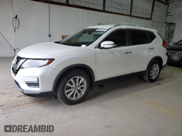 2017 Nissan Rogue SL with VIN JN8AT2MT5HW131045, listed as a Copart auction lot 49632295 with 75,601 mi miles and Salvage Title. Bid and sale history available at DreamBid. Image 1.