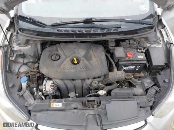 2013 Hyundai Elantra GLS with VIN 5NPDH4AE8DH287737, listed as a IAAI auction lot 41971804 with 217,565 mi miles. Bid and sale history available at carsss.com. Image 10.
