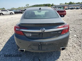2016 Buick Regal GS with VIN 2G4GU5GXXG9201693, listed as a Copart auction lot 67313454 with 58,612 mi miles and Salvage Title. Bid and sale history available at carsss.com. Image 6.
