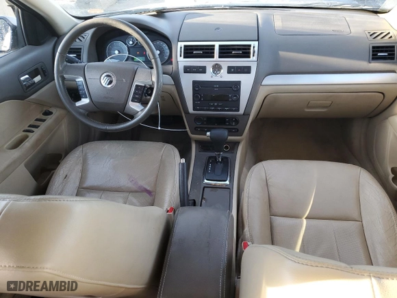 2007 Mercury Milan Premier with VIN 3MEHM08107R639377, listed as a Copart auction lot 77194394 with 191,257 mi miles and Clean Title. Bid and sale history available at carsss.com. Image 8.