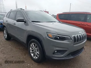 2021 Jeep Cherokee Latitude Plus z VIN 1C4PJMLB4MD101492, wystawiony jako IAAI lot #42426027 z przebiegiem 22 856 mil mil oraz . Historia ofert i sprzedaży dostępna na DreamBid. Obrazek 1.
