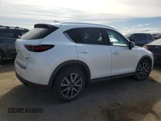 2018 Mazda CX-5 Grand Touring with VIN JM3KFADM5J1350107, listed as a Copart auction lot 50332375 with 110,319 mi miles and Salvage Title. Bid and sale history available at DreamBid. Image 3.