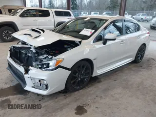 2021 Subaru WRX Premium with VIN JF1VA1C69M9817340, listed as a IAAI auction lot 41527220 with 38,188 mi miles. Bid and sale history available at carsss.com. Image 2.