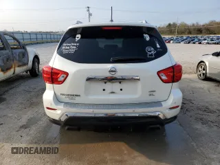 2017 Nissan Pathfinder S with VIN 5N1DR2MM4HC676666, listed as a Copart auction lot 51314585 with 101,538 mi miles and Salvage Title. Bid and sale history available at carsss.com. Image 6.