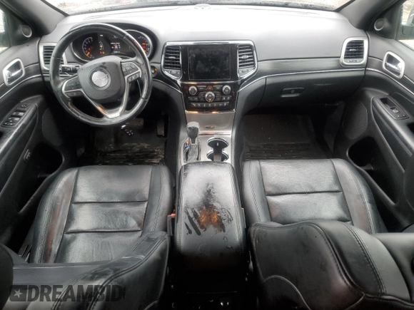 2020 Jeep Grand Cherokee Limited with VIN 1C4RJFBG4LC237921, listed as a Copart auction lot 60778655 with 128,281 mi miles and Salvage title. Bid and sale history available at DreamBid. Image 8.