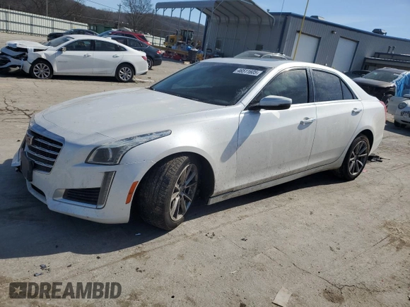 2017 Cadillac CTS Luxury RWD with VIN 1G6AR5SS3H0146350, listed as a Copart auction lot 46511605 with 141,857 mi miles and Salvage Title. Bid and sale history available at DreamBid. Image 1.
