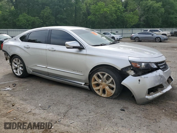 2015 Chevrolet Impala LTZ with VIN 2G1165S38F9104850, listed as a Copart auction lot 52028615 with 155,730 mi miles and Salvage Title. Bid and sale history available at DreamBid. Image 4.