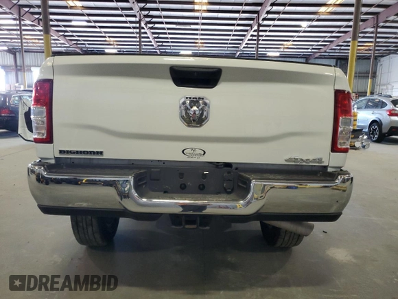 2023 Ram 2500 Big Horn with VIN 3C6UR5DL2PG544120, listed as a Copart auction lot 49234575 with 52,319 mi miles and Salvage Title. Bid and sale history available at carsss.com. Image 6.