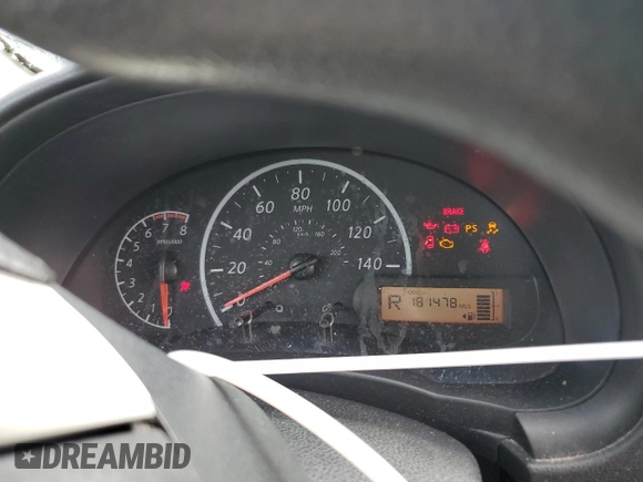 2016 Nissan Versa S with VIN 3N1CN7AP0GL885223, listed as a Copart auction lot 61551645 with 181,478 mi miles and Salvage title. Bid and sale history available at DreamBid. Image 9.