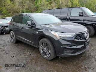 2021 Acura RDX w/A-Spec Package with VIN 5J8TC2H61ML008672, listed as a Copart auction lot 47183693 with 0 mi miles. Bid and sale history available at carsss.com. Image 4.
