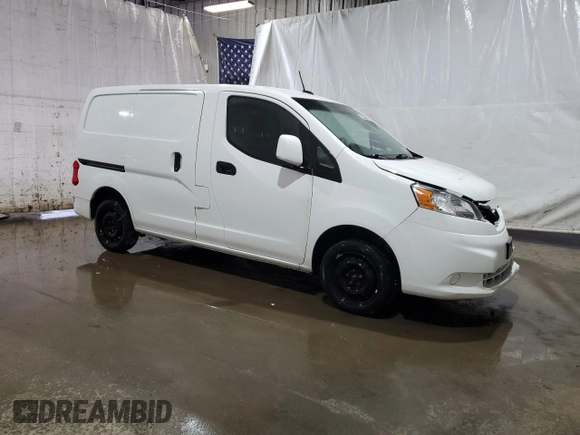 2021 Nissan NV200 SV with VIN 3N6CM0KNXMK697733, listed as a Copart auction lot 64679755 with 84,165 mi miles and Salvage title. Bid and sale history available at DreamBid. Image 4.