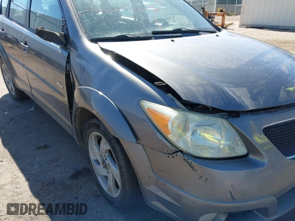 2005 Pontiac Vibe with VIN 5Y2SL63815Z464521, listed as a IAAI auction lot 41821708 with 290,636 mi miles. Bid and sale history available at carsss.com. Image 6.