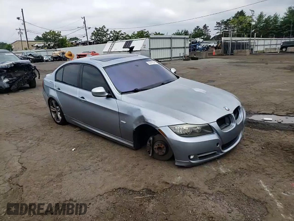 2009 BMW 3 Series 335i with VIN WBAPM73579E190895, listed as a Copart auction lot 63645945 with 102,174 mi miles and Salvage title. Bid and sale history available at DreamBid. Image 13.