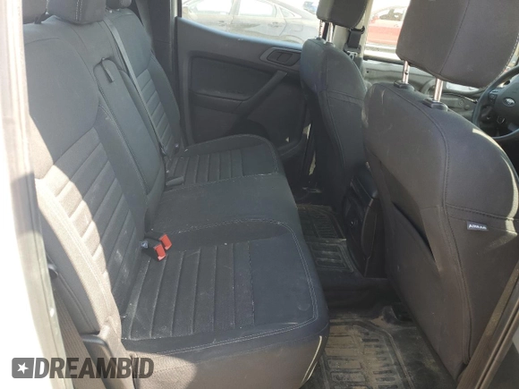 2021 Ford Ranger XL with VIN 1FTER4FH9MLD82811, listed as a Copart auction lot 53701365 with 60,630 mi miles and Salvage Title. Bid and sale history available at DreamBid. Image 10.