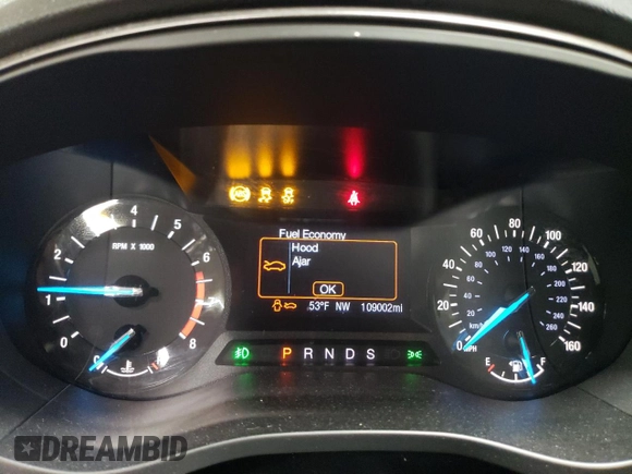 2017 Ford Fusion SE with VIN 3FA6P0H99HR271200, listed as a Copart auction lot 50537685 with 109,002 mi miles and Salvage Title. Bid and sale history available at carsss.com. Image 9.