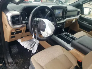 2022 Ford F-150 XL with VIN 1FTFW1E89NKE42820, listed as a Copart auction lot 52447775 with Not Provided miles and Salvage Title. Bid and sale history available at DreamBid. Image 8.
