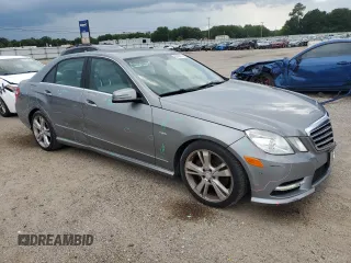 2012 Mercedes-Benz E 350 Luxury with VIN WDDHF5KB7CA548837, listed as a Copart auction lot 60436735 with 147,123 mi miles and Salvage title. Bid and sale history available at DreamBid. Image 4.