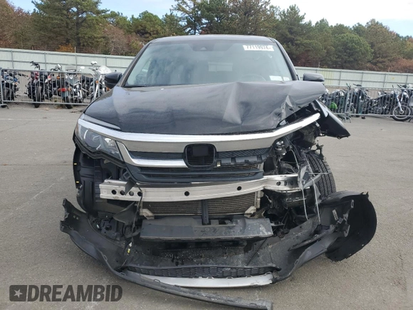 2021 Honda Pilot EX-L z VIN 5FNYF6H57MB031712, wystawiony jako Copart lot #77119974 z przebiegiem 140 118 mil mil oraz Nie do naprawy • Non repairable. Historia ofert i sprzedaży dostępna na DreamBid. Obrazek 5.