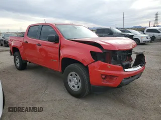 2019 Chevrolet Colorado 2WD Work Truck with VIN 1GCGSBEN7K1115555, listed as a Copart auction lot 45560605 with 84,591 mi miles and Salvage Title. Bid and sale history available at carsss.com. Image 4.
