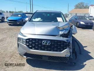 2021 Hyundai Santa Fe SE with VIN 5NMS14AJ7MH320491, listed as a IAAI auction lot 41773594 with 98,440 mi miles. Bid and sale history available at carsss.com. Image 12.