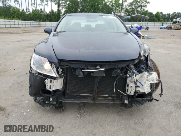 2008 Lexus LS 460 with VIN JTHBL46F885064674, listed as a Copart auction lot 59436135 with 82,197 mi miles and Salvage title. Bid and sale history available at DreamBid. Image 5.