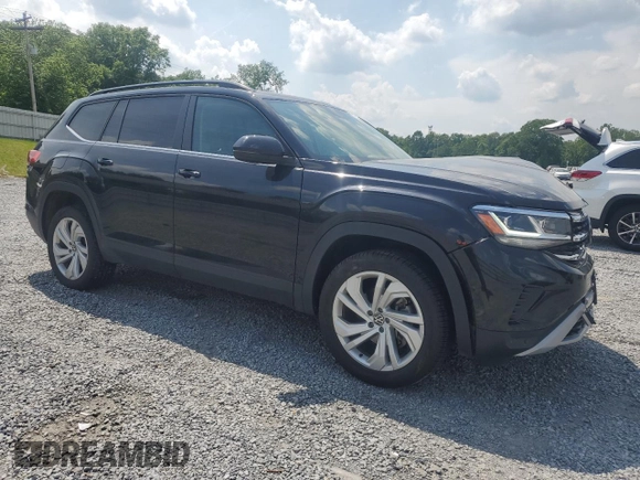 2023 Volkswagen Atlas SE with VIN 1V2KR2CA3PC545101, listed as a Copart auction lot 55264465 with 19,264 mi miles and Salvage title. Bid and sale history available at DreamBid. Image 4.
