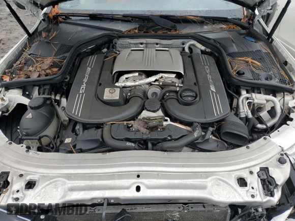 2017 Mercedes-Benz C 63 AMG with VIN WDDWK8GB0HF523852, listed as a Copart auction lot 83946354 with 32,202 mi miles and Salvage title. Bid and sale history available at DreamBid. Image 11.
