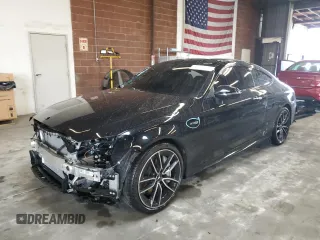 2023 Mercedes-Benz C 43 AMG with VIN W1KWJ6EB8PG124979, listed as a Copart auction lot 45275515 with 6,275 mi miles and Salvage Title. Bid and sale history available at carsss.com. Image 1.