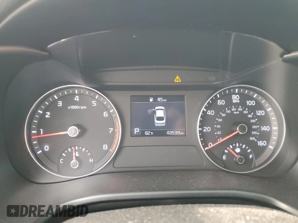 2020 Kia Forte LXS with VIN 3KPF24AD7LE174348, listed as a Copart auction lot 47840835 with 43,539 mi miles and Salvage Title. Bid and sale history available at carsss.com. Image 9.