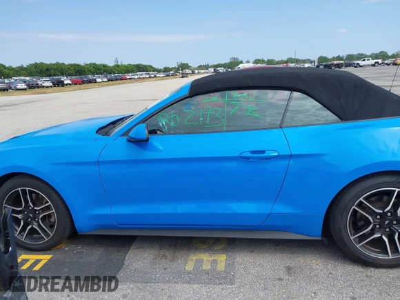 2022 Ford Mustang EcoBoost with VIN 1FATP8UH7N5124791, listed as a IAAI auction lot 41810238 with 57,185 mi miles. Bid and sale history available at carsss.com. Image 15.
