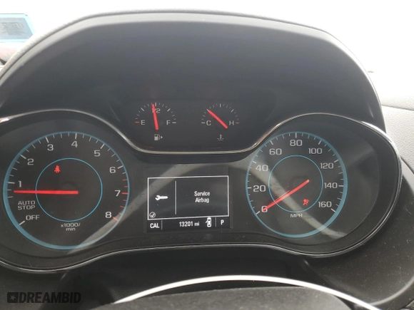 2017 Chevrolet Cruze LT with VIN 1G1BE5SM7H7277828, listed as a Copart auction lot 51215675 with 13,201 mi miles and Salvage Title. Bid and sale history available at carsss.com. Image 9.