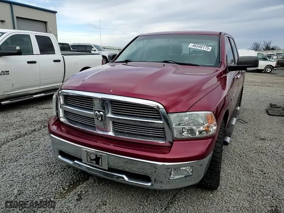 2012 Ram 1500 Big Horn with VIN 1C6RD7LT5CS125943, listed as a Copart auction lot 46340175 with 172,586 mi miles and Salvage Title. Bid and sale history available at carsss.com. Image 11.