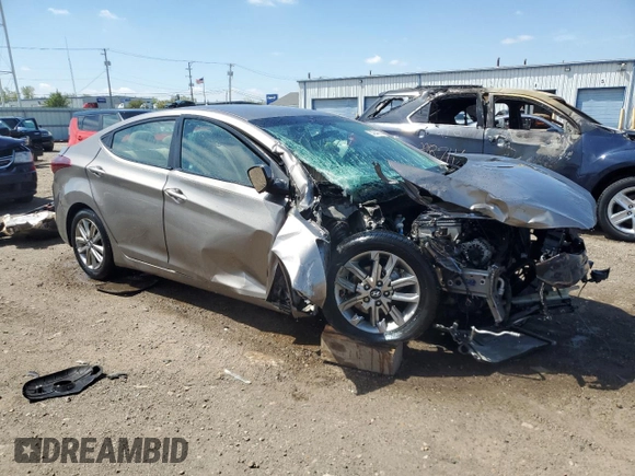 2015 Hyundai Elantra SE z VIN 5NPDH4AE2FH573974, wystawiony jako Copart lot #55944695 z przebiegiem Nie podano mil oraz Szkoda całkowita • Salvage title. Historia ofert i sprzedaży dostępna na DreamBid. Obrazek 4.