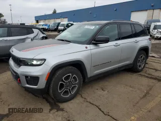 2022 Jeep Grand Cherokee Trailhawk with VIN 1C4RJHCG3N8625934, listed as a Copart auction lot 84533024 with 19,979 mi miles and Salvage title. Bid and sale history available at DreamBid. Image 1.