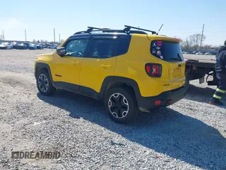 2015 Jeep Renegade Trailhawk with VIN ZACCJBCT0FPB69420, listed as a IAAI auction lot 41982518 with 133,375 mi miles and . Bid and sale history available at DreamBid. Image 3.