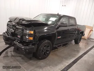 2015 Chevrolet Silverado 1500 LTZ with VIN 3GCUKSEJ9FG448699, listed as a IAAI auction lot 41372615 with 156,010 mi miles. Bid and sale history available at carsss.com. Image 2.