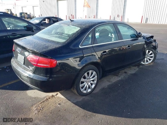 2010 Audi A4 2.0T Premium Plus with VIN WAUFFAFL8AN052025, listed as a IAAI auction lot 41108711 with 1 mi miles. Bid and sale history available at carsss.com. Image 4.