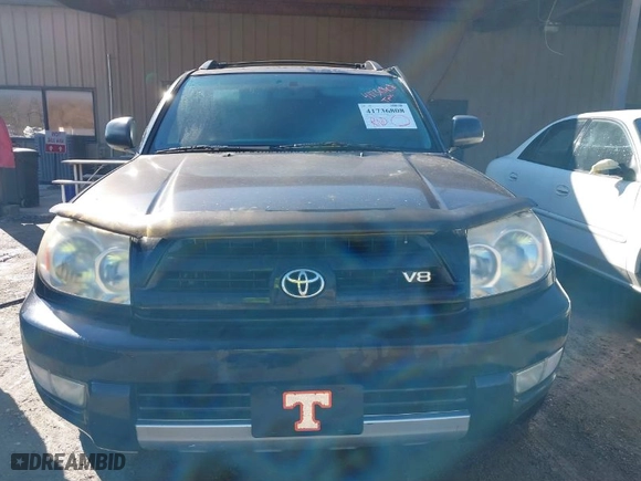 2004 Toyota 4Runner SR5 with VIN JTEBT14RX48009788, listed as a IAAI auction lot 41736808 with 343,522 mi miles. Bid and sale history available at carsss.com. Image 6.