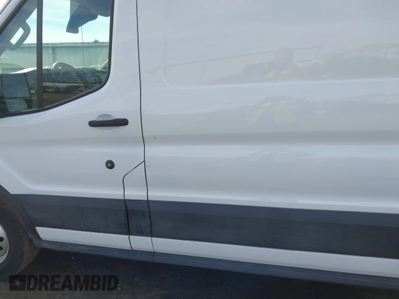 2023 Ford Transit Cargo with VIN 1FTBR2X87PKA70597, listed as a IAAI auction lot 41896133 with 37,982 mi miles and . Bid and sale history available at DreamBid. Image 14.